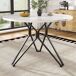 Conjunto de mesas y sillas de comedor Conjunto de mesas y sillas de comedor Negro/ Gris