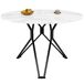 Conjunto de mesas y sillas de comedor Conjunto de mesas y sillas de comedor Negro/ Gris