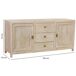 Aparador de Madera 160 Aparador de Madera 160 Beige