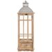 Farol de madera Farol de madera Beige