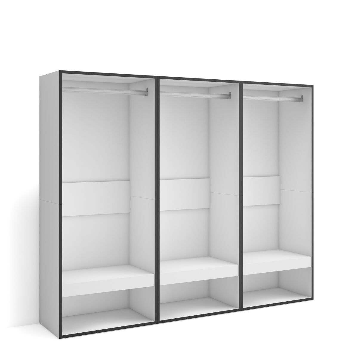 Vestidor abierto, Ropa, zapatos, complementos 180