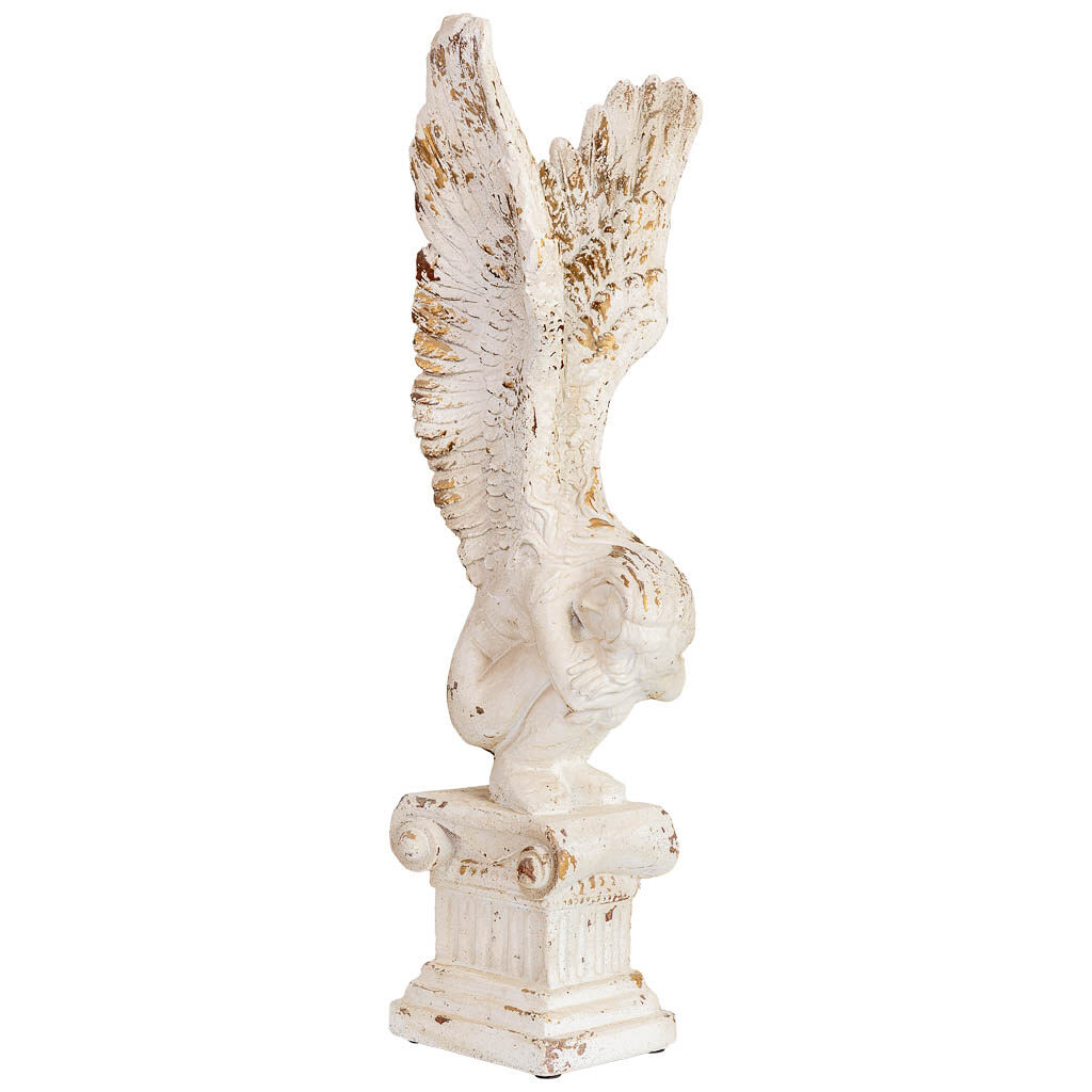 Figura decoración angel de magnesio