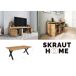 Conjunto muebles salón, Mesa patas U 10 comensales Conjunto muebles salón, Mesa patas U 10 comensales Negro/ Madera