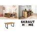 Conjunto muebles salon, Mesa patas U 8 comensales Conjunto muebles salon, Mesa patas U 8 comensales Negro/ Madera
