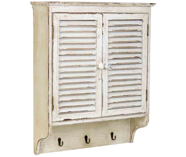 Armario de madera beige 54x17x67h cm