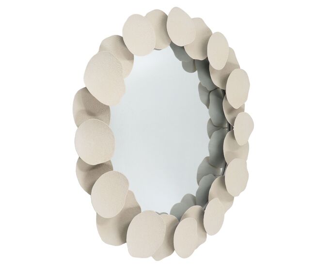 Espejo de pared de metal 85x85x7.5h cm