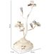 Candelabro envejecido Candelabro envejecido Blanco
