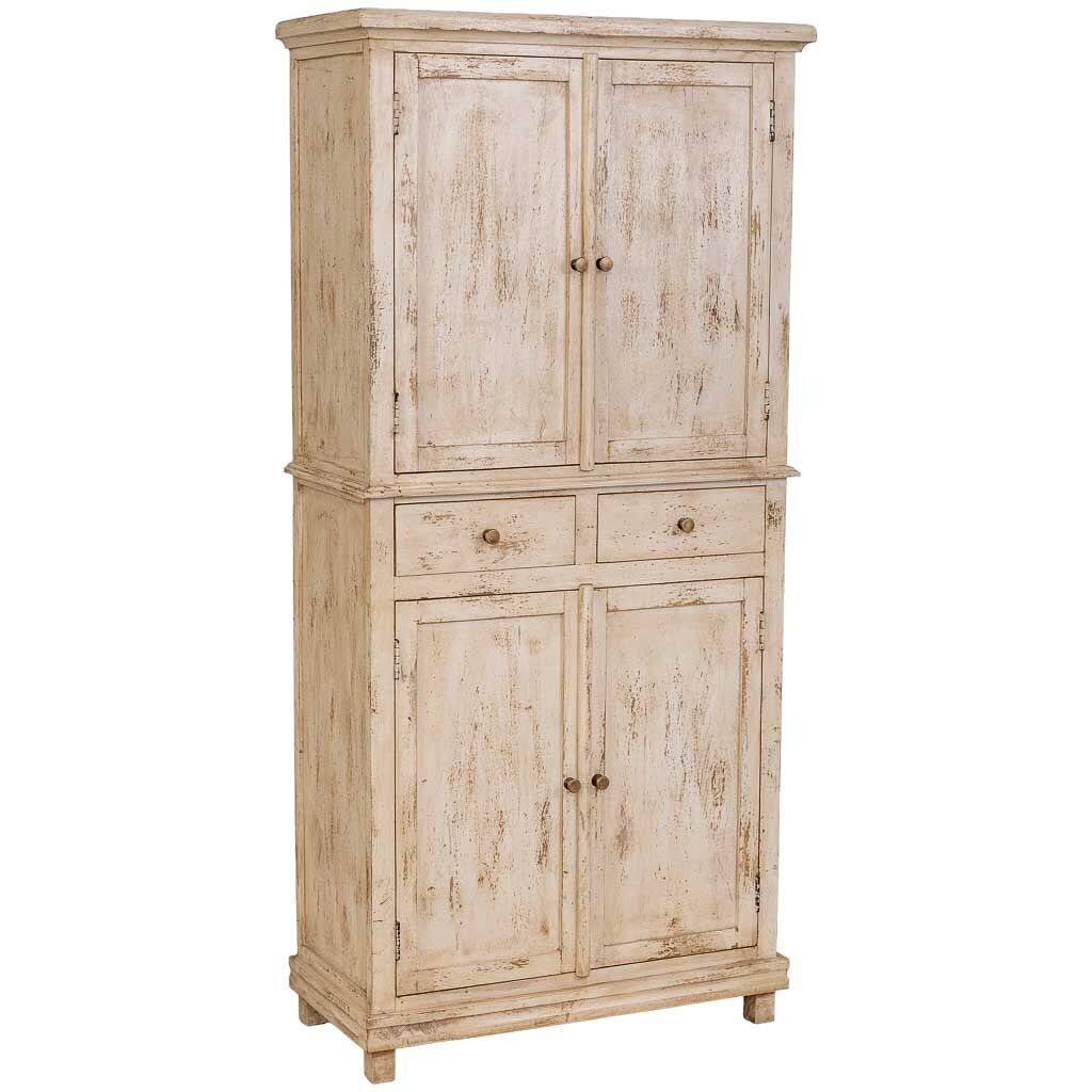 Armario de madera artesanal Beige