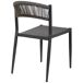 Silla de ratan Silla de ratan Gris