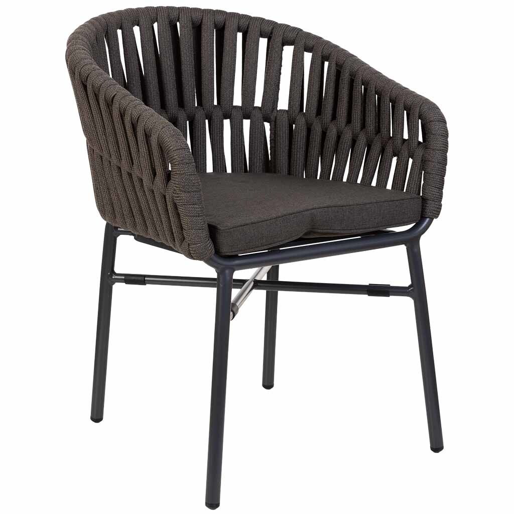 Silla de aluminio con cuerda