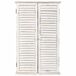 Armario de madera de 2 puertas Armario de madera de 2 puertas Beige