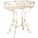 Soporte macetero de hierro Soporte macetero de hierro Blanco