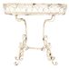 Soporte macetero de hierro Soporte macetero de hierro Blanco