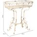 Soporte macetero de hierro Soporte macetero de hierro Blanco