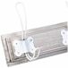 Percha de pared de madera con 5 ganchos Percha de pared de madera con 5 ganchos Blanco