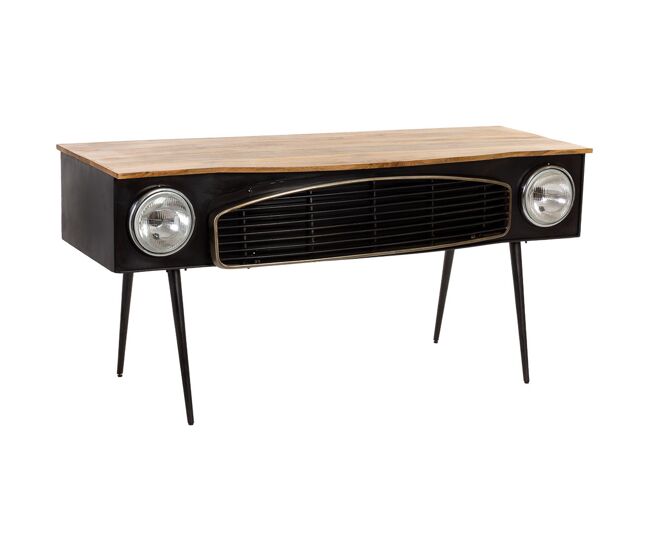 Escritorio de coche con 2 cajones 160x60x78h cm