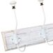 Percha de pared de madera con 3 ganchos Percha de pared de madera con 3 ganchos Blanco
