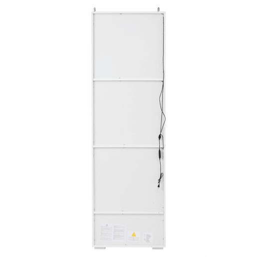 Vitrine 60x40x173 cm - Portas acrÃlicas, LED, 3 prateleiras de vidro, alto brilho - Branco Vitrine 60x40x173 cm - Portas acrÃlicas, LED, 3 prateleiras de vidro, alto brilho - Branco