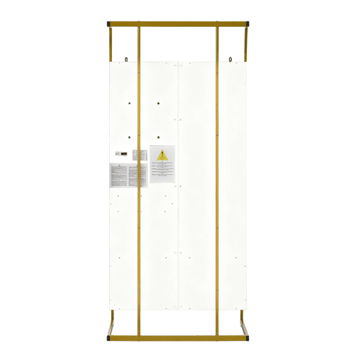 Móvel compacto para hall de entrada 78x38,5x180,5 cm - Com espelho, ganchos metálicos, banco para sapatos - Branco