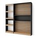 Librería estantería, Estanteria libros de pared Librería estantería, Estanteria libros de pared Negro/ Madera