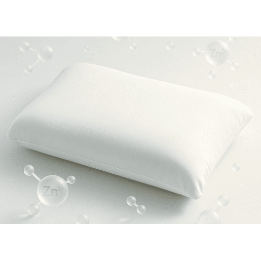 Almofada de espuma viscoelástica para pele sensível DERMAZEN com zinco e TencelSmartcel