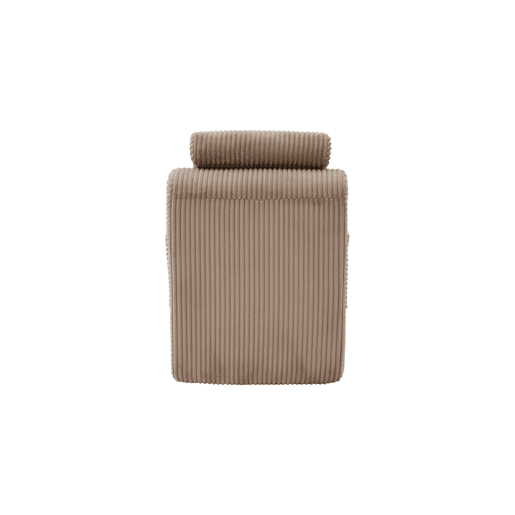 Poltrona ergonómica moderna - Design exclusivo, espuma de compressão, capa removível, bolso lateral - Caqui