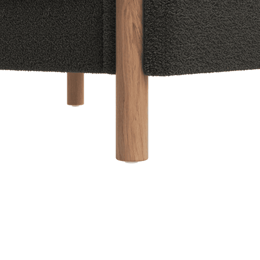 Poltrona moderna de 1 lugar - Almofada espessa, confortável, macia, para sala, escritório ou quarto - Cinza Poltrona moderna de 1 lugar - Almofada espessa, confortável, macia, para sala, escritório ou quarto - Cinza