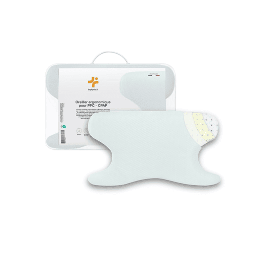 Almofada borboleta de espuma viscoelástica para CPAP CPAP PAPILLON com altura ajustável Almofada borboleta de espuma viscoelástica para CPAP CPAP PAPILLON com altura ajustável