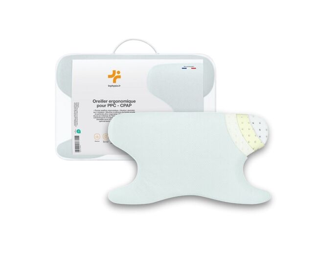 Almohada viscoelástica mariposa para cpap papillon altura ajustable