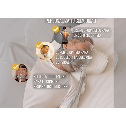 Almofada borboleta de espuma viscoelástica para CPAP CPAP PAPILLON com altura ajustável Almofada borboleta de espuma viscoelástica para CPAP CPAP PAPILLON com altura ajustável