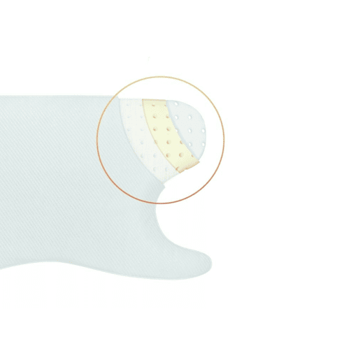 Almofada borboleta de espuma viscoelástica para CPAP CPAP PAPILLON com altura ajustável Almofada borboleta de espuma viscoelástica para CPAP CPAP PAPILLON com altura ajustável