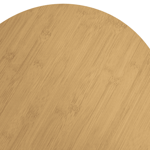 Aparador 160x40x75 cm - design romano com colunas, prateleiras de bambu, 6 gavetas e pés reguláveis - carvalho