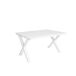 Mesa de Comedor, 6 Comensales 140x90 Mesa de Comedor, 6 Comensales 140x90 Blanco