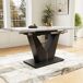 Conjunto de mesas y sillas de comedor Conjunto de mesas y sillas de comedor Blanco/ Negro