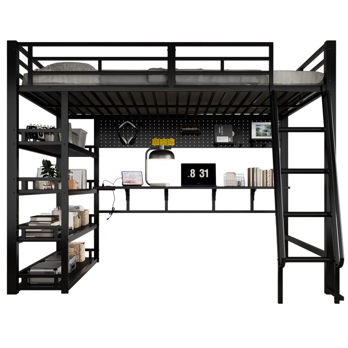 Cama alta para niños