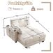 Sofás cama individuales Sofás cama individuales Beige