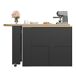 Mesa alta 135x39 Mesa alta 135x39 Negro