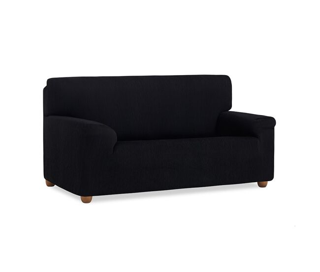 Funda de sofá elástica vera negro nordic-home