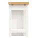 Mesa alta 180x40 Mesa alta 180x40 Natural/ Blanco
