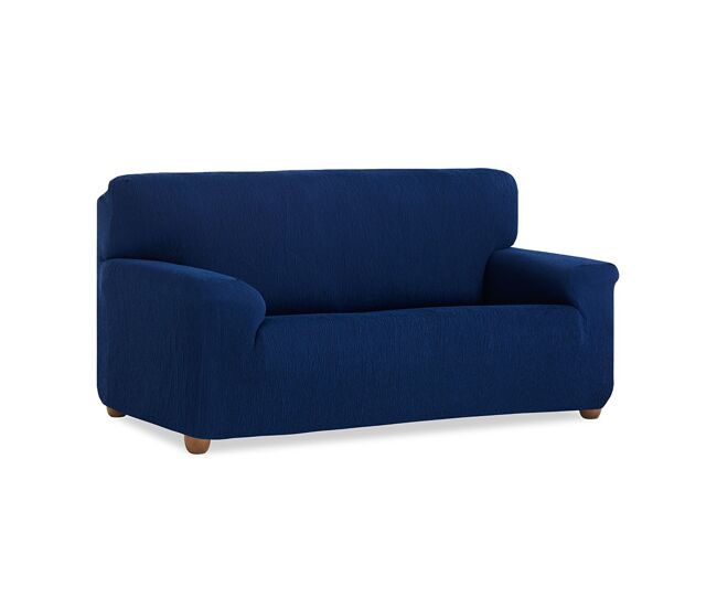 Funda de sofá elástica vera azul nordic-home