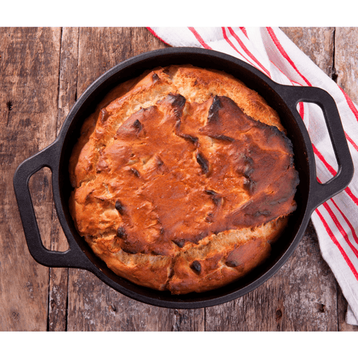 Forno Holandês Indução Ferro Fundido Curado 29cm  6,6L Panela sem PTFE e PFOA, Victoria 35709