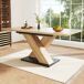 Mesa de comedor extensible rectangular Mesa de comedor extensible rectangular Natural