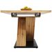 Mesa de comedor extensible rectangular Mesa de comedor extensible rectangular Natural