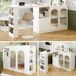 Mesa de bar extensible giratoria 120x40 Mesa de bar extensible giratoria 120x40 Blanco