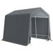 Carpa para Herramientas Metal, PE Outsunny Carpa para Herramientas Metal, PE Outsunny Gris