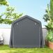 Carpa para Herramientas Metal, PE Outsunny Carpa para Herramientas Metal, PE Outsunny Gris
