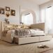 Camas individuales 101x207 Camas individuales 101x207 Beige