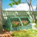 Jardinera con Invernadero Acero Galvanizado, PE Outsunny Jardinera con Invernadero Acero Galvanizado, PE Outsunny Verde