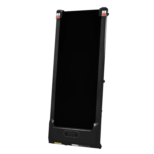 Passadeira 2 em 1 - velocidade 1-6 kmh, com controlo remoto, ecrã LED, altifalantes Bluetooth, suporte para telemóvel, dobrável, sem montagem - Preto