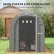 Carpa para Herramienta PE, Acero Galvanizado Outsunny Carpa para Herramienta PE, Acero Galvanizado Outsunny Gris